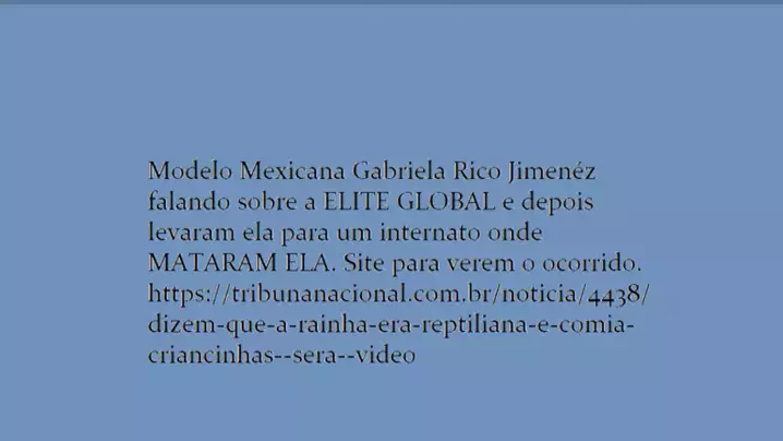 Modelo Mexicana Gabriela Rico Jimenez Discover