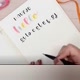 Hand Letter Tutorial