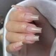 unhas de fibra