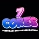 7 cores pinturas