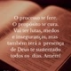 Reflexão para a vida.