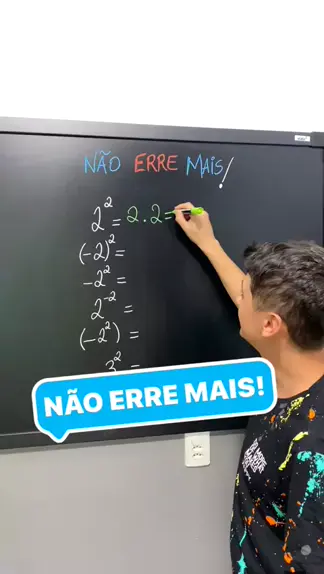 Potência de 2 elevado a menos 2