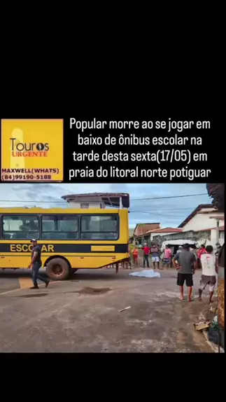 Popular Morreu Ap S Se Jogar Em Baixo De Um Nibus Kwai