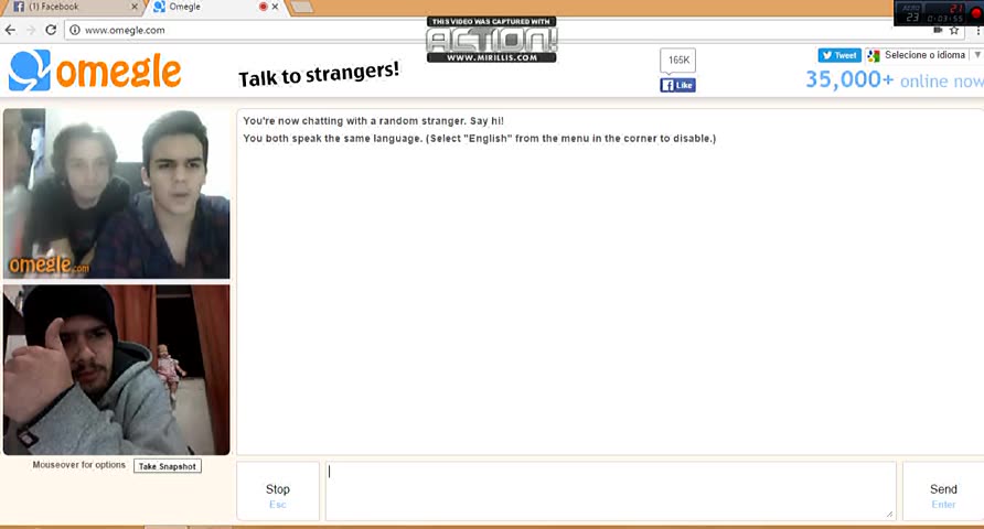 omegle captures teen | Discover 