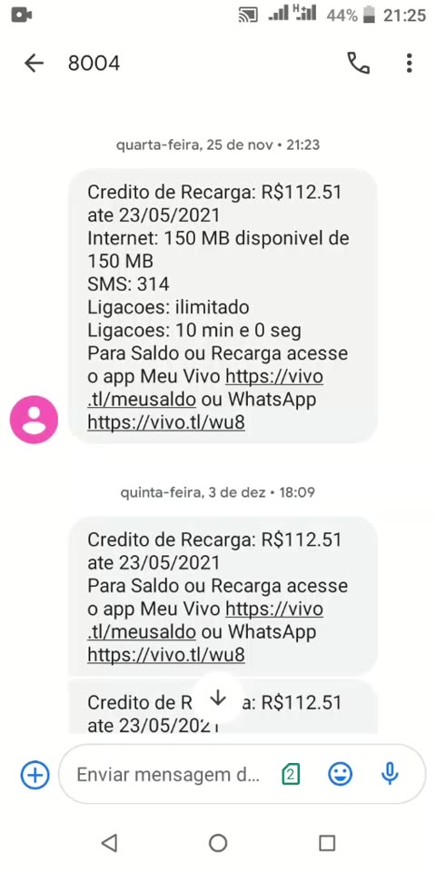 recarga roblox sms vivo