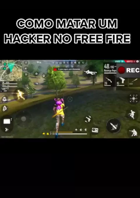 como matar hacker no free fire
