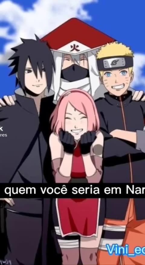 Quem você seria em Naruto?