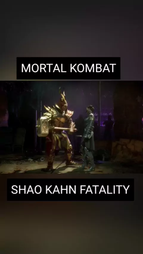 Mortal Kombat 9-Shao Kahn Fatalities e Babality 