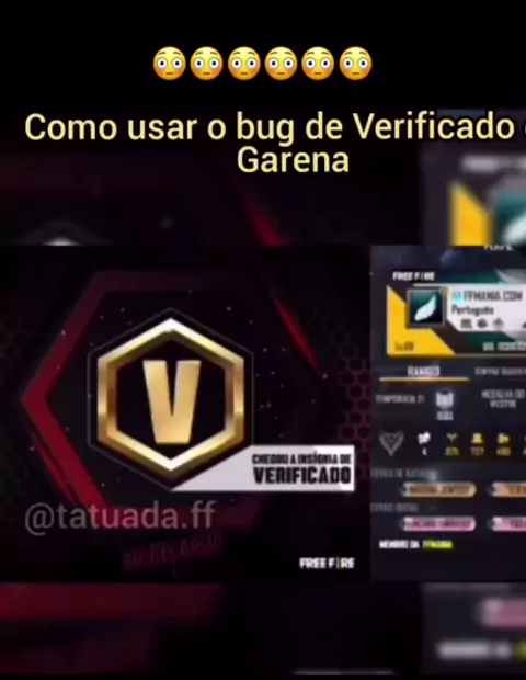Bug no Free Fire permite jogadores utilizar o V de Verificado no nick,  confira o código para copiar