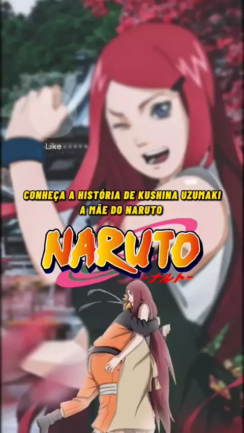 Imagem da mãe do Naruto do anime