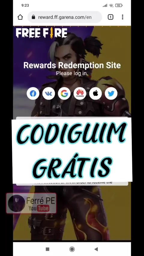 CODIGUIN Free Fire LBFF 8: codigão da final, veja como resgatar no Rewards