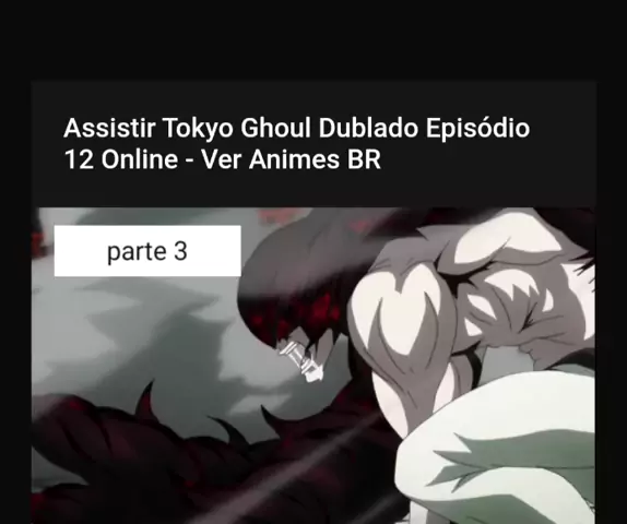 Tokyo Ghoul Dublado - Episódio 3 - Animes Online