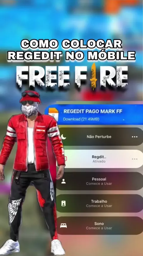 FFH4X Regedit Mobile APK Mod V119 (Mod Menu) Download grátis