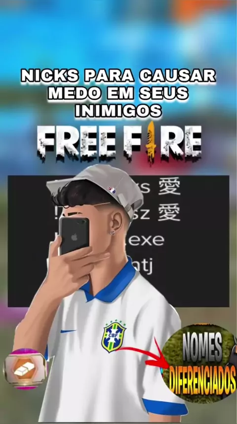 nomes que dao medo no free fire