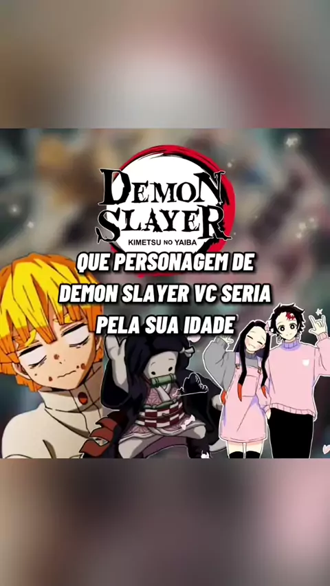 Qual personagem de Demon Slayer Kimetsu No Yaiba você seria ? 