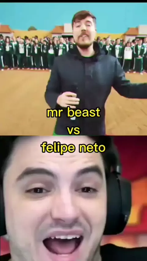 FELIPE NETO vs MR.BEAST: qual é o R mais RICO? 