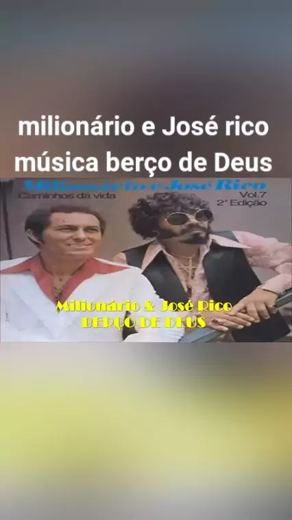 Berço de Deus - Milionário & José Rico