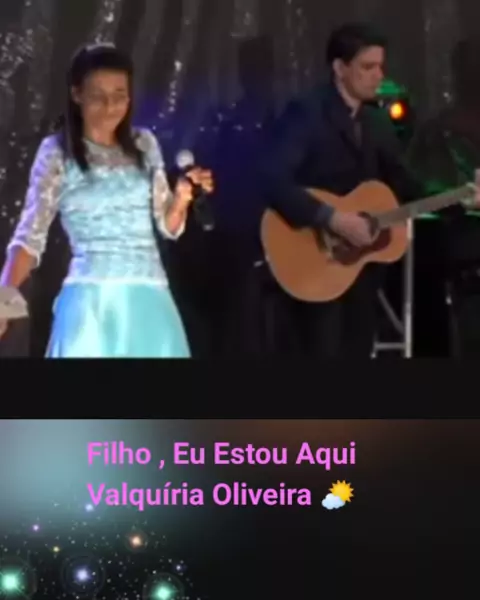 Valquíria Oliveira - Filho, Eu Estou Aqui (Ao Vivo) 
