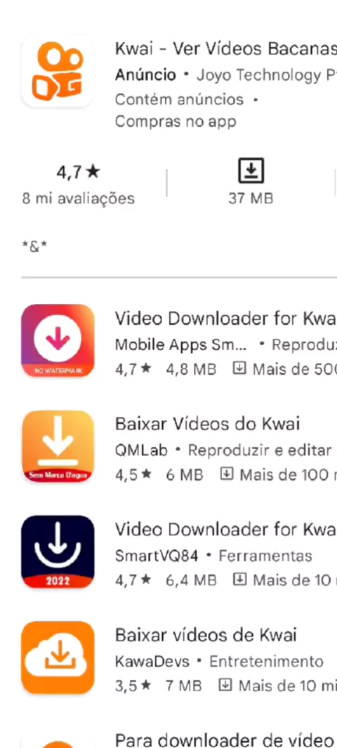 ATUALIZADO! - Como baixar vídeos do KWAI sem marca d'água - tirar marca  d'água dos vídeos do kwai 