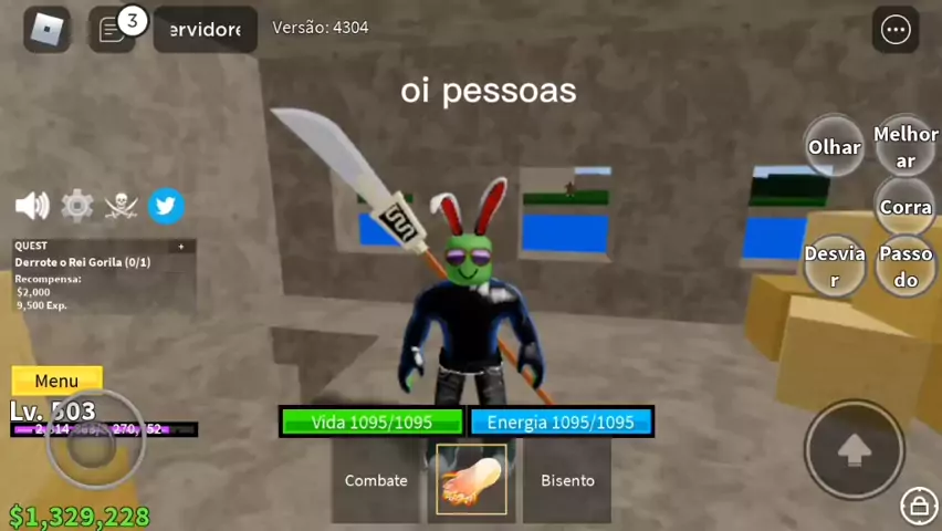 A BISENTO E A MELHOR ESPADA DO SEA 1 NO BLOX FRUITS? 