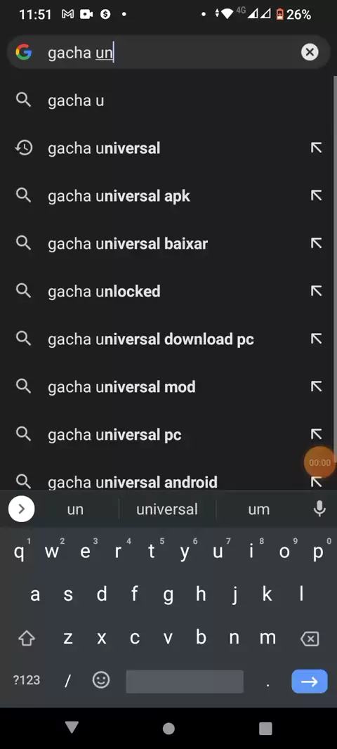gacha universal iphone