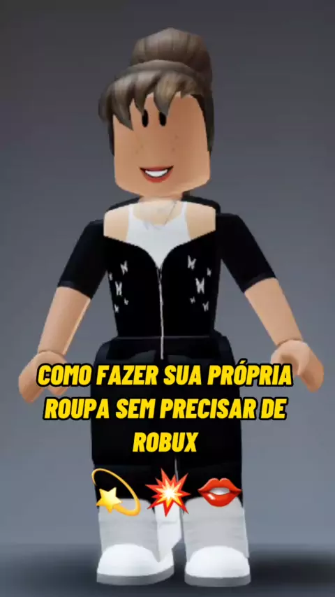 COMO FAZER ROUPAS NO ROBLOX DE GRAÇA, SEM ROBUX, SEM GRUPO, SEM PREMIUM… 💜  