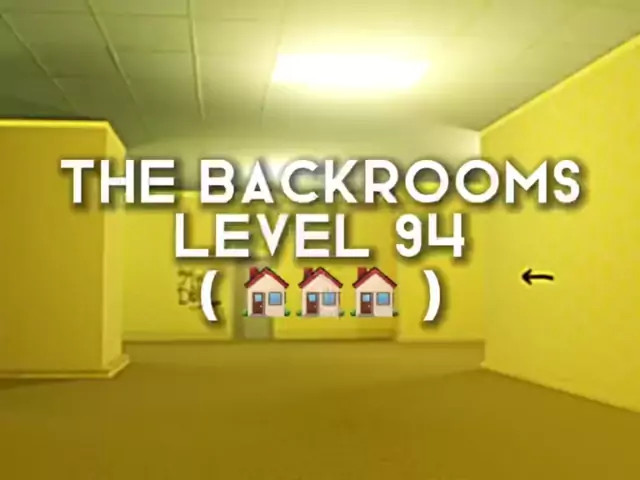 O Nível 94 dos Backrooms é BEM estranho 