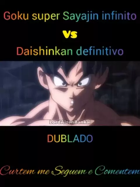goku vs daishinkan definitivo