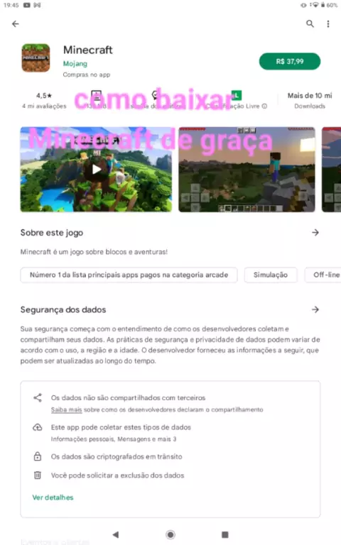 how to get for free minecraft play store #toturial