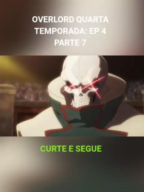 overlord dublado 4 temporada ep 1