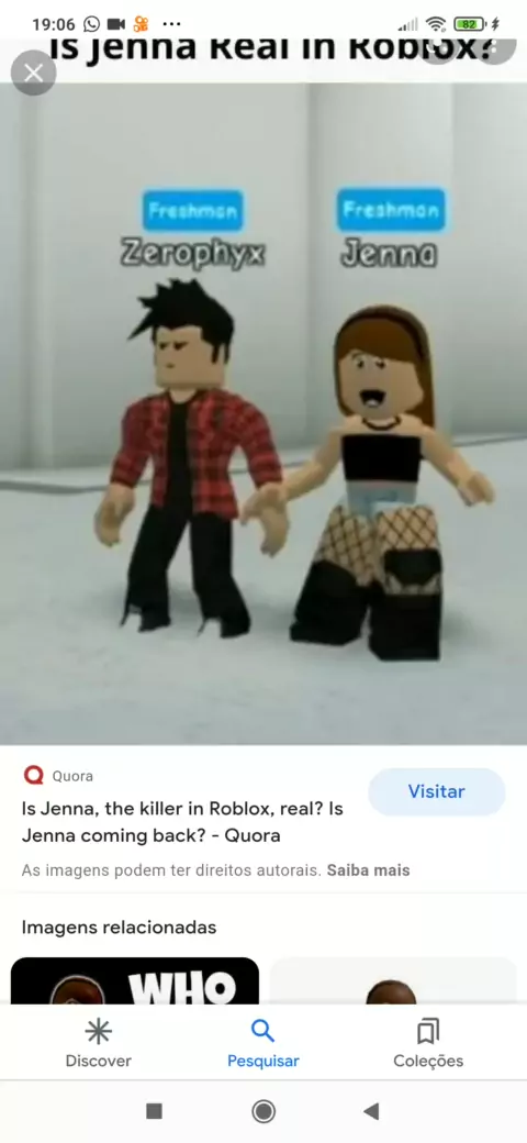 Is Jenna, the killer in Roblox, real? Is Jenna coming back? - Quora