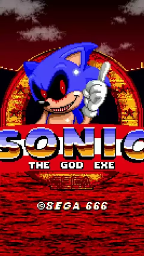JOGO ASSUSTADOR do SONIC  Sonic.EXE: One More Time #shorts 
