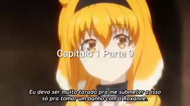 Sherry tomando banho  isekai Meikyuu de Harem wo 