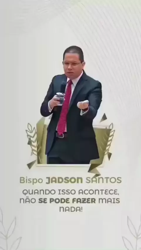 Como vencer o mundo? Bispo Jadson Santos 
