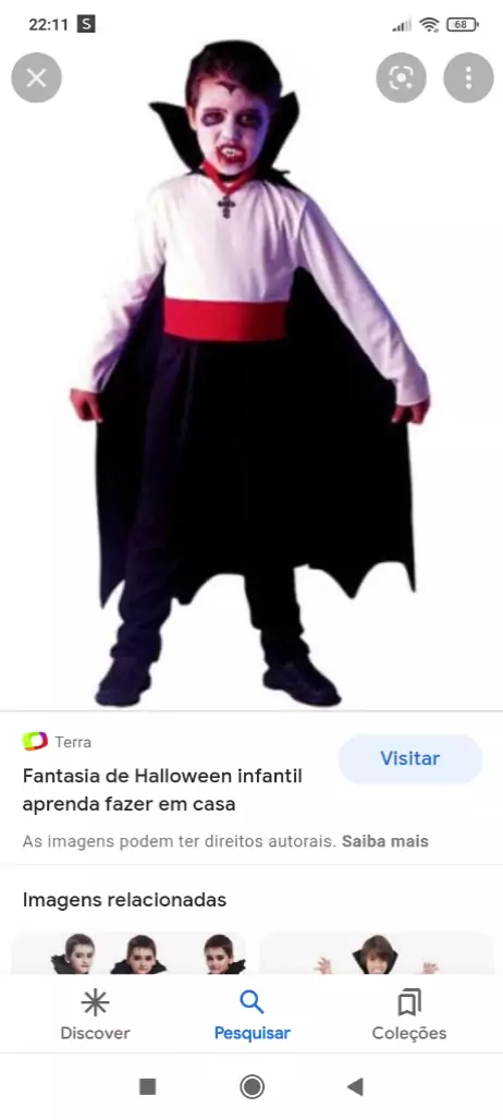 Como Fazer Fantasia de Halloween Infantil Improvisada – Passo a Passo!