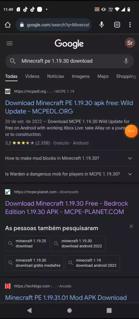 Como Baixar Minecraft 1.19 no celular sem pagar nada #mine