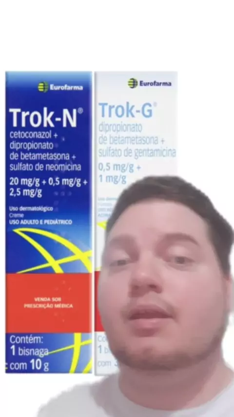 Trok-N (cetoconazol + dipropionato de betametasona + sulfato de neomicina)