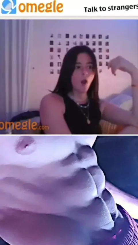 teen omegle tease