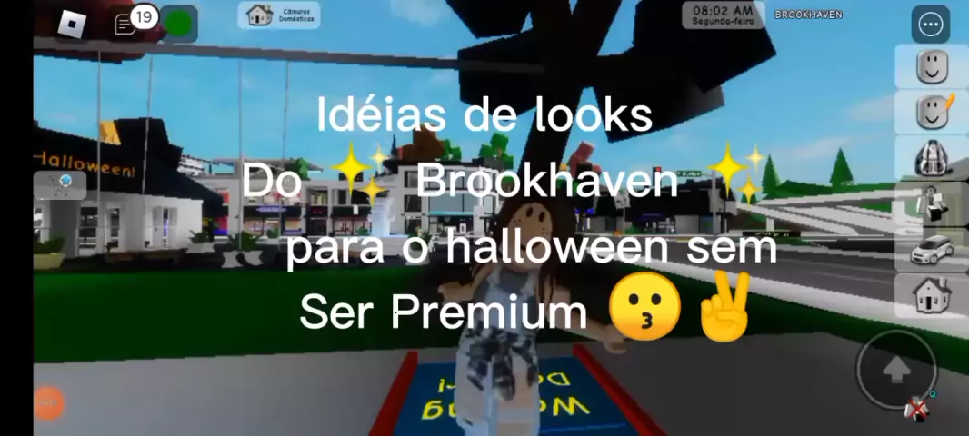 ideia de skin Halloween, para o Brookhaven 🎃 Outfit Halloween