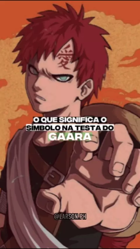 Naruto: ¿Qué SIGNIFICA el símbolo de GAARA en la frente? 