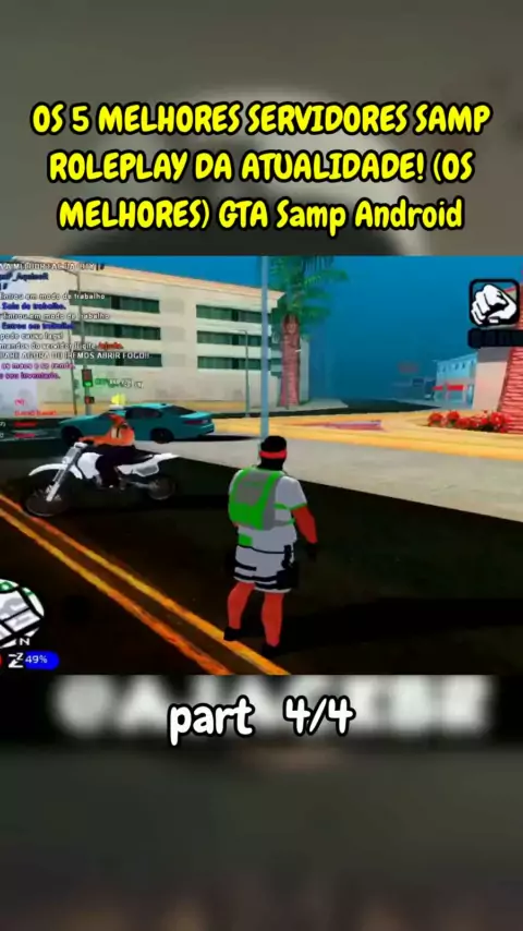 COMO JOGAR GTA RP SAMP NO MOBILE - BRASIL GAMER LIFE RP/G #fivem