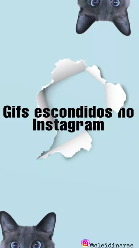 GIFs escondidos no Instagram para usar nos Stories