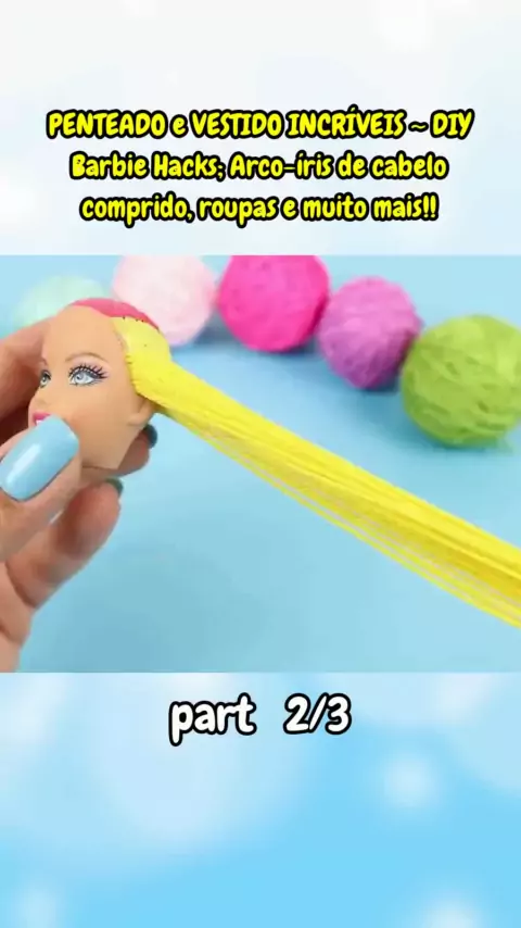 Tutorial de Maquiagem de Arco-íris 🌈✨, Barbie Vlogs