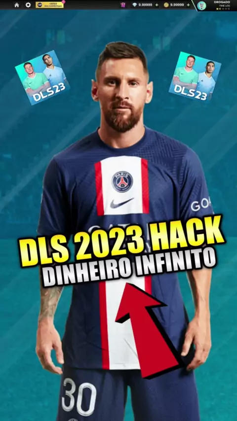 Dream League Soccer 2023 Com Dinheiro Infinito, Baixar Dream League Hack  Diamantes Infinitos 