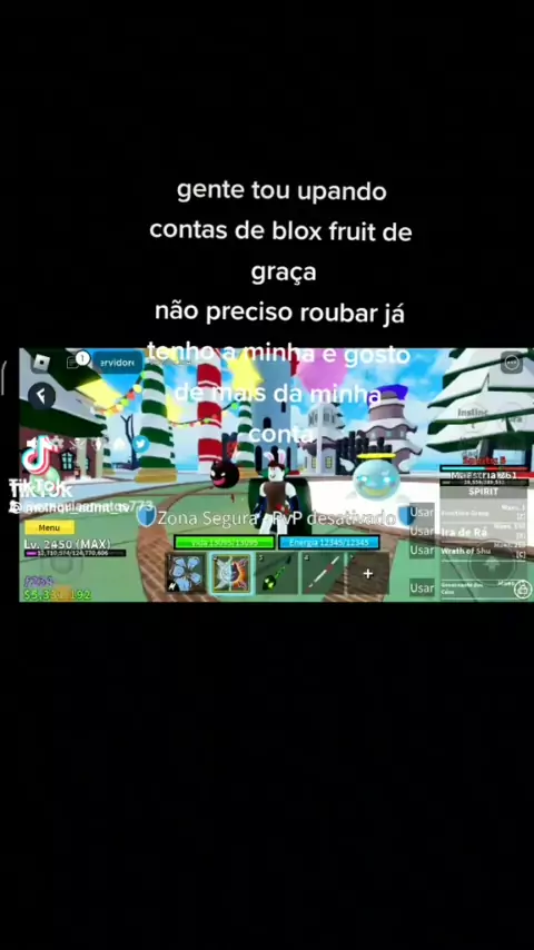 Roblox > Blox Fruits - Conta Lvl 2450 + Spirit