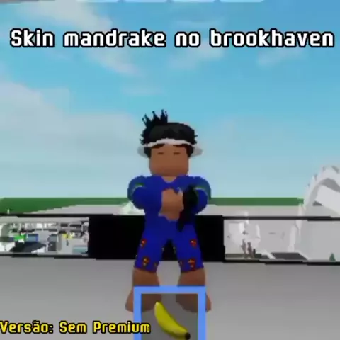 skin mandrake roblox #brookhaven masculino