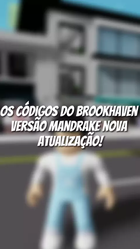 PAPILE MANDRAKE NO BROOKHAVEN (Códigos de Roupa para Brookhaven) #roblox  #brookhaven 