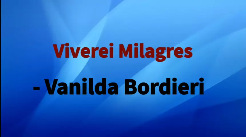 Viverei Milagres - Vanilda Bordieri