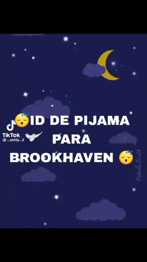 código do brookhaven pijama