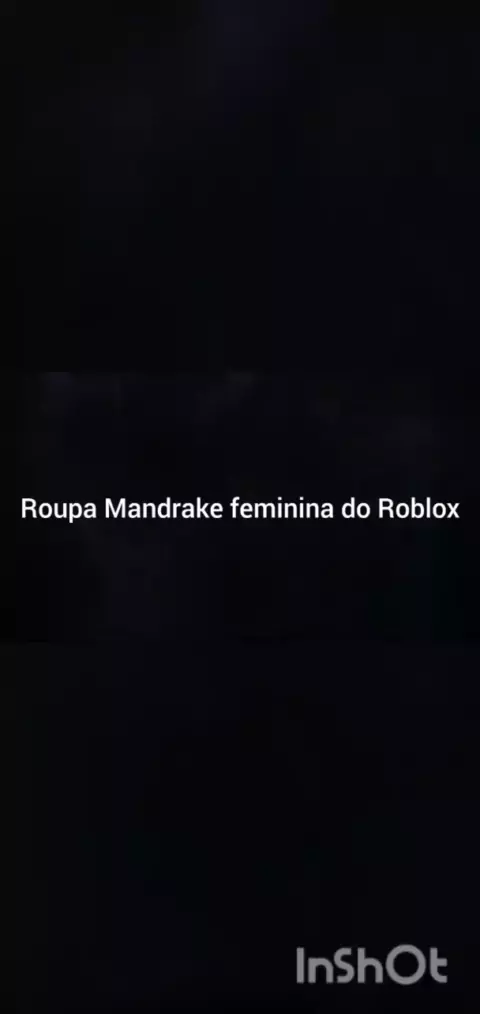 personagem Mandrake no Roblox